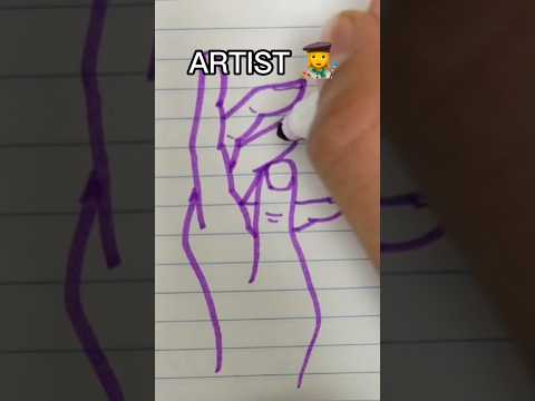 How To Draw Hands #artshorts