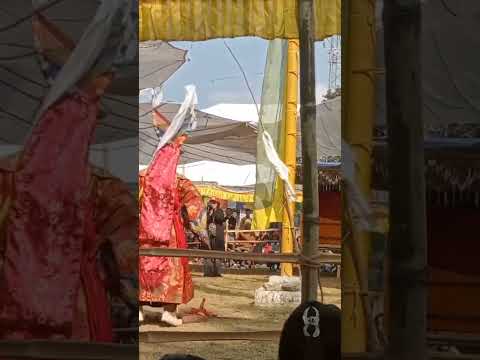 Miao Gompa Duba festival mask Dance 🙏