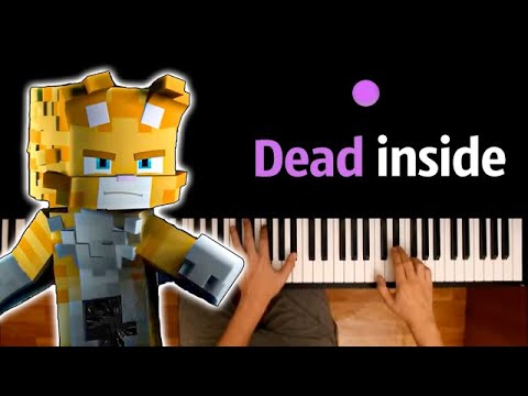 Бискас - Dead Inside (@wicsur ) ● караоке | PIANO_KARAOKE ● ᴴᴰ + НОТЫ & MIDI