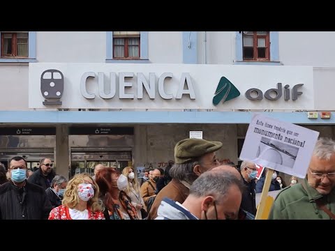 Contra el cierre del tren convencional (Cuenca, 27/03/2022)