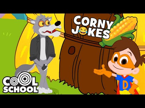 Funny, Corny Jokes for Kids 🤪 Cool School Cartoons for Kids