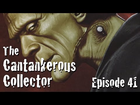 Episode 41: FRANKENSTEIN Monster Boris Karloff Movie Poster by Sara Deck Unboxing & Review UNIVERSAL