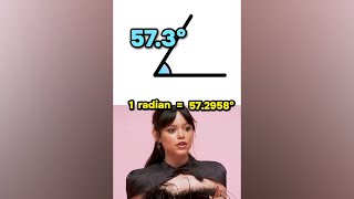 Jenna Ortega explains what radians are in 1 minute