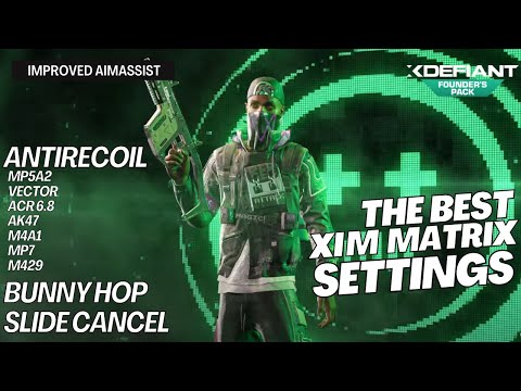 XDEFIANT ANTIRECOIL XIM MATRIX SETTINGS #xdefiantgameplay #ximmatrix