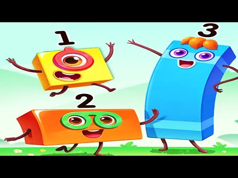 Numberblocks Learn to read & count - Levels 1 - 9  - Play And Learn Fun Game For Kids