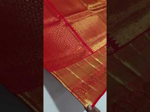 High quality latest Pure kanjeevaram saree Silk mark