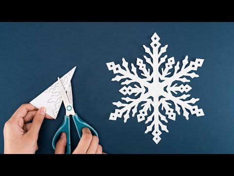 PAPER SNOWFLAKES #85 | How to make Snowflakes out of paper | Christmas Decorations