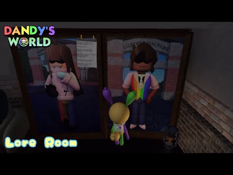 Dandys World Lore Room | founder photos and note