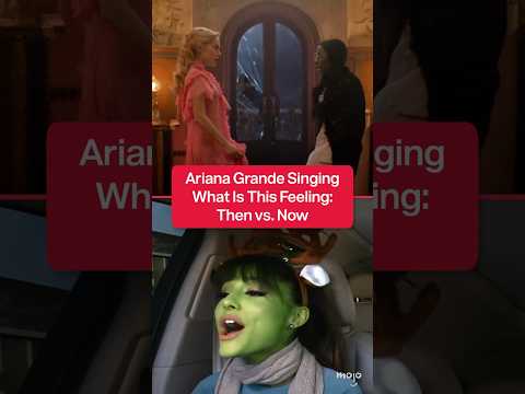 Ariana Grande Singing What Is This Feeling: Then vs Now