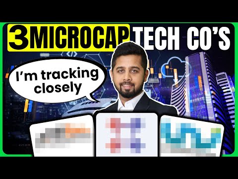 3 High Growth Microcap Tech Co's I'm tracking closely!