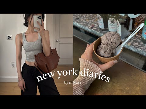 New York Vlog🗽Finding Balance in Life | Early Summer Night with Jazz | Crispy Rice&Salmon [Eng sub]