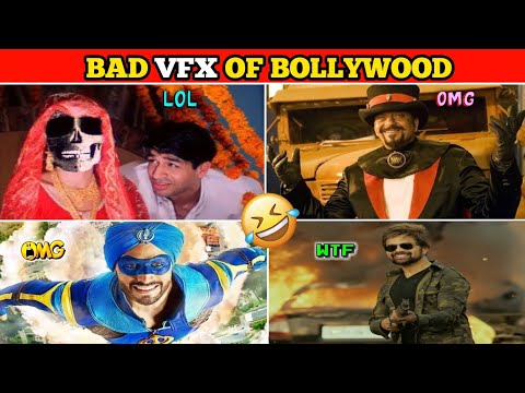 Worst VFX Of Bollywood | Adipurush से भी बकवास और Funny VFX 🤣