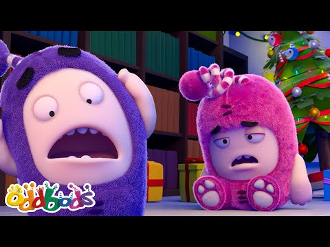 Newt wants to open her Christmas present!🎅🏻⛪🎄 | Oddbods | Monster Cartoon for Kids