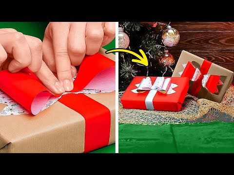 It's Not Too Late! Last Minute DIY Christmas Gift Wrapping Ideas and Crafts!