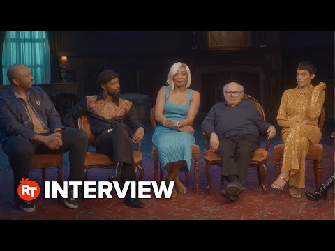 The 'Haunted Mansion' Cast on Easter Eggs, Favorite Ghosts, and Acting with Jamie Lee Curtis' Head