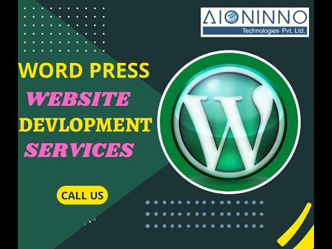 Wordpress website devlopment services