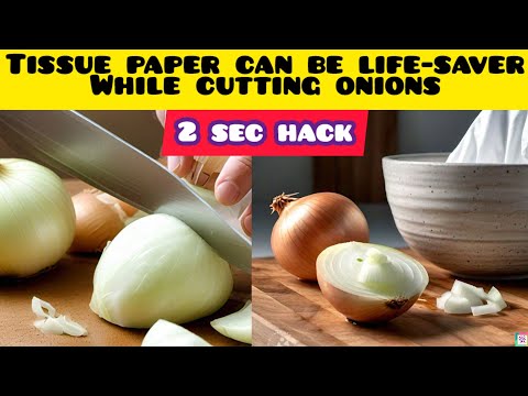 Avoid Tears While Cutting Onions| How to avoid tears while cutting onions| Cutting Onions #onion