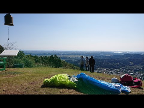 20201031 竜ヶ石フライト　尉ヶ峰行けずに谷に降りた日