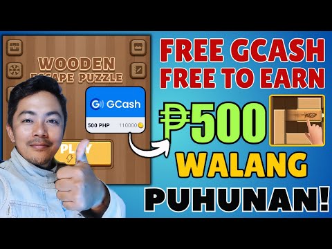 FREE 500 PESOS SA GCASH:PLAY WOODEN ESCAPE APP||NEW FREE EARNING GCASH APP||NO INVESTMENT#earningapp