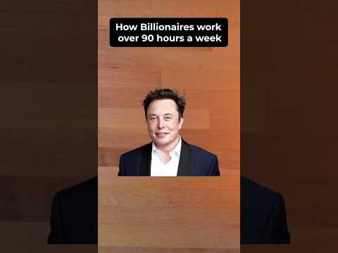 I show you how billionaires achieve more in less time #productivity #timeboxing