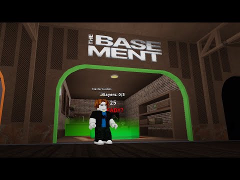 ESCAPE ROOM THE BASEMENT Walkthrough (Roblox)