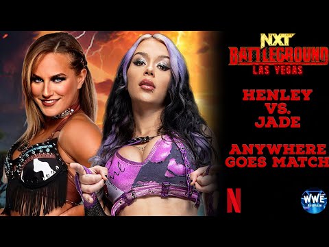 WWE 2K24 NXT BATTLEGROUND; FALLON HENLEY VS. CORA JADE IN AN ANYTHING GOES MATCH!!!