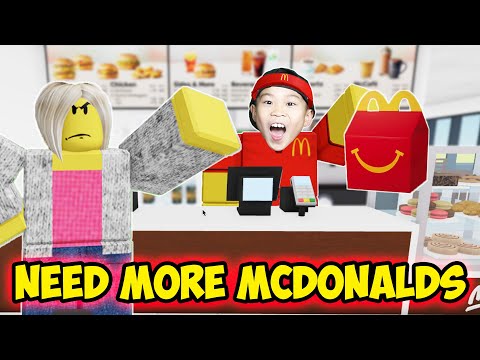 Roblox Need More McDonald's! Can Kaven Make the Perfect Burger!