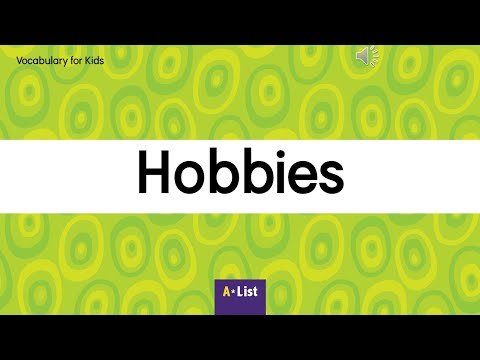 Vocabulary for Kids l Hobbies