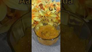 Instant raw mango chunda| Gujrati raw mango sweet pickle | aam chunda | #shorts #viralshorts