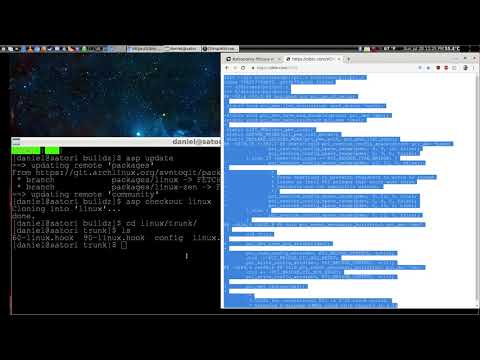 Quick *nix tips episode 1: How to patch kernel in Manjaro / Arch