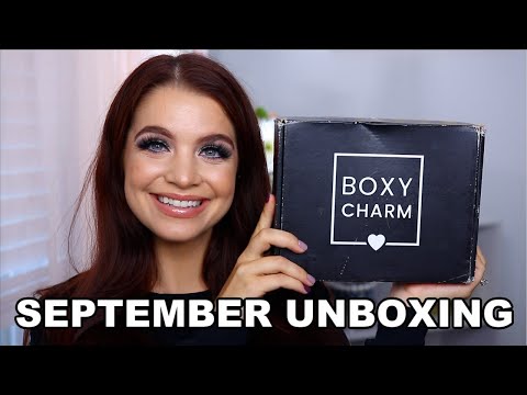 BOXYCHARM SEPTEMBER 2020 UNBOXING