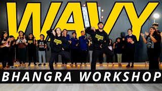 WAVY BHANGRA WORKSHOP | KARAN AUJLA | BHANGRA EMPIRE