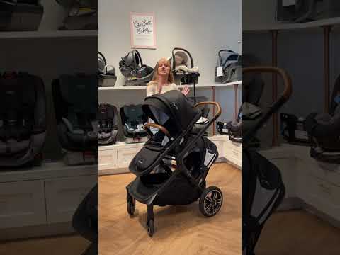 Check out the new Nuna DEMI next double stroller! 😍  #shorts #strollers #short #travel #baby