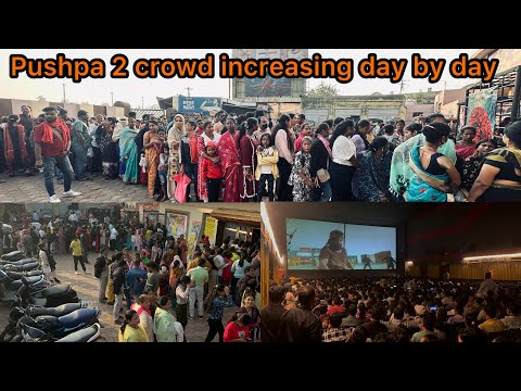 Allu Arjun |  rashmika mandanna | Pushpa 2 crowd is increasing day by day