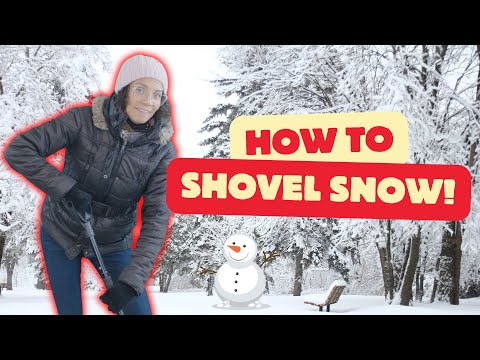 How to Shovel Snow | Kids Learn Life Skills