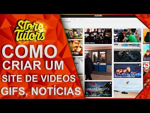 Como criar um site de compartilhamento de vídeos, imagens, gifs, notícias ‹ 2018 ›