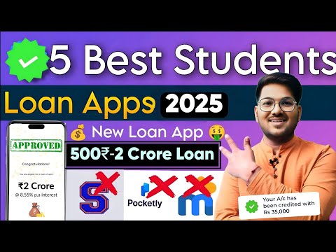 Top 5 Loan Apps For Students 2024 | Get Rs100,000 Limit | Students loan app | New Loan 2025 Student