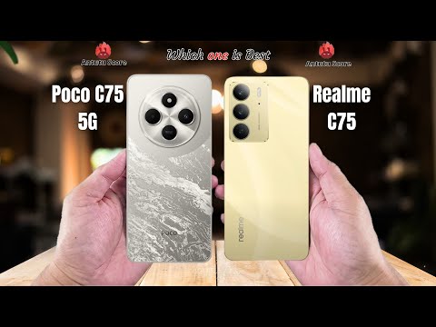 Poco C75 5G vs Realme C75   Full comparison ⚡Which one is Best