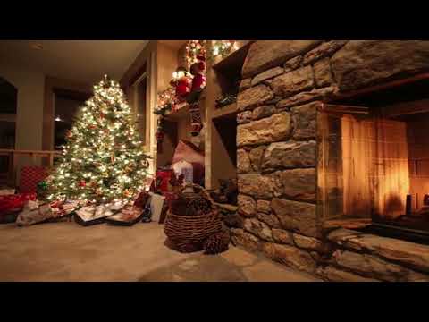 Christmas Fireplace | Copyright Free Video Footage