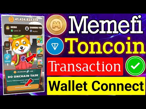 👉 memefi new update 🔥। memefi ton transaction । memefi wallet connect । memefi ton wallet connect