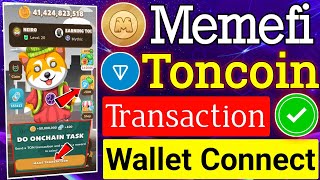 👉 memefi new update 🔥। memefi ton transaction । memefi wallet connect । memefi ton wallet connect