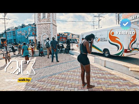 ✔️WALKING DANGEROUS PLACES In May Pen Clarendon Jamaica Full Tour 2024 4K | JAMAICA WALK BY