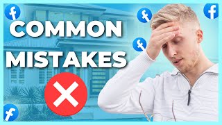 MOST COMMON Facebook Ad MISTAKES Realtors Make - Real Estate Agent Lead Generation