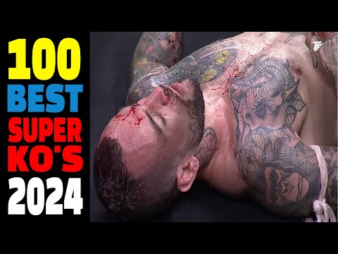 100 EPIC SUPER KNOCKOUTS of 2024: Must-See Highlights!