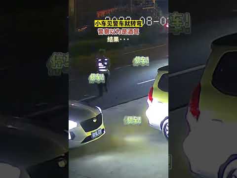 男子開車轉彎回家碰到查酒駕，疑似躲避交警查車，難道是酒駕？被查酒駕的交警誤認為要逃逸，結果……【真相記】