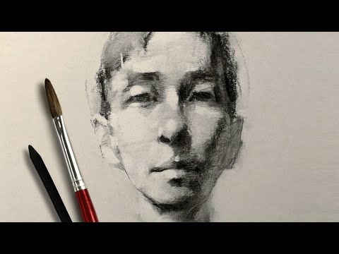 Portrait Sketching with Charcoal