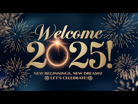 2025 NEW YEAR COUNTDOWN LET'S DISCO PARTY ALL NIGHT WELCOME 2025 DISCO REMIX