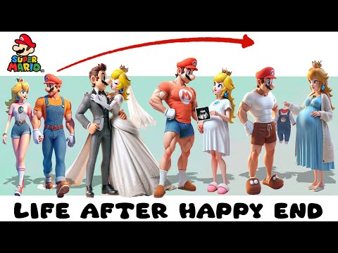 Super MARIO New Life After Happy End 2024 | Cartoon Wow