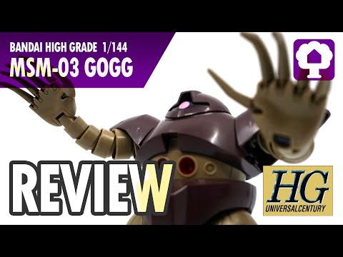 HGUC 1/144 Gogg Review - Hobby Clubhouse | 0079 Zeon Gundam Model and Gunpla