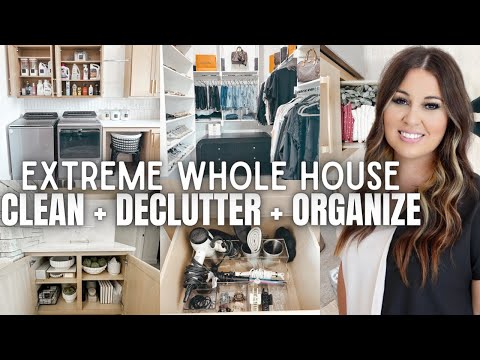 Ultimate Whole House Declutter + Organization Guide | 2024 Clean, Declutter + Organize With Me